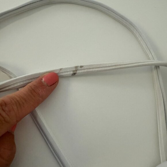 Vitamin A White Yara Wrap One Piece EcoRib Ribbed Bathing Swim Suit - Picture 6 of 10